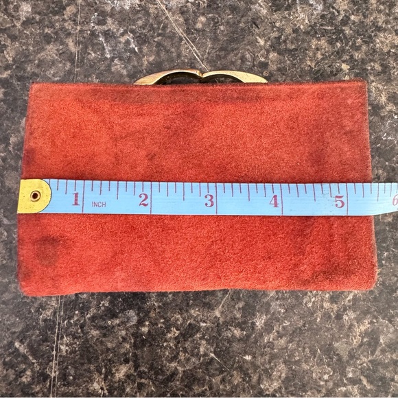 Vintage Burnt Orange Tilly Wallet - Picture 6 of 6